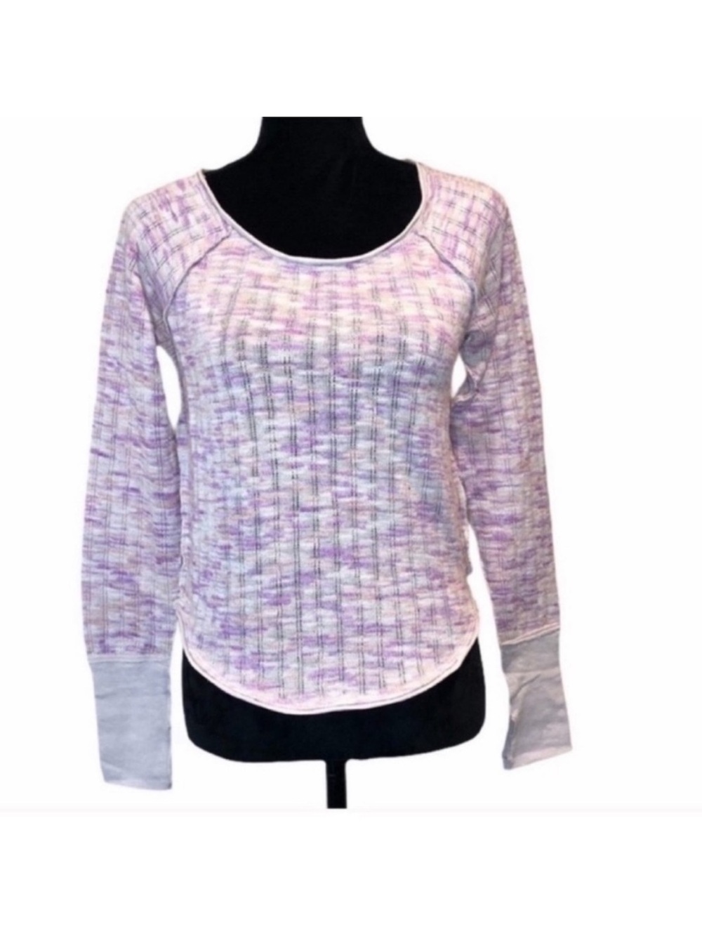 We the Free NWT thermal pullover longsleeve knit top bohemian festival small - Picture 4 of 11